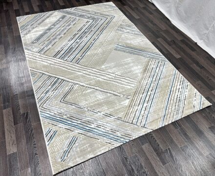 B048A_BLUE FDY / BEIGE SHRINK