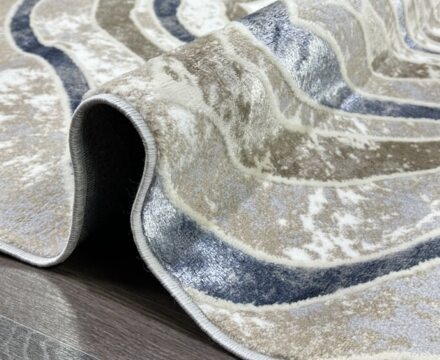 D066A_CREAM SHIRINK / BLUE FDY