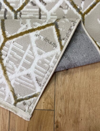 Прямоугольный ковёр Forte 6232A_MUSTARD_MUSTARD, Турция