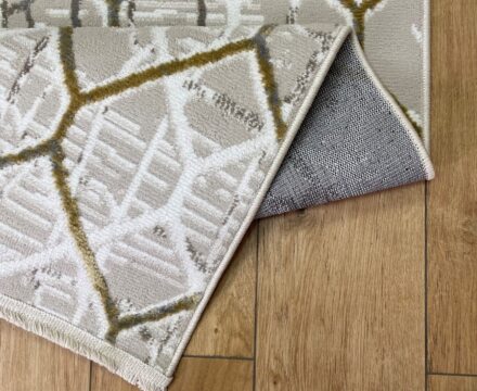 Прямоугольный ковёр Forte 6232A_MUSTARD_MUSTARD, Турция