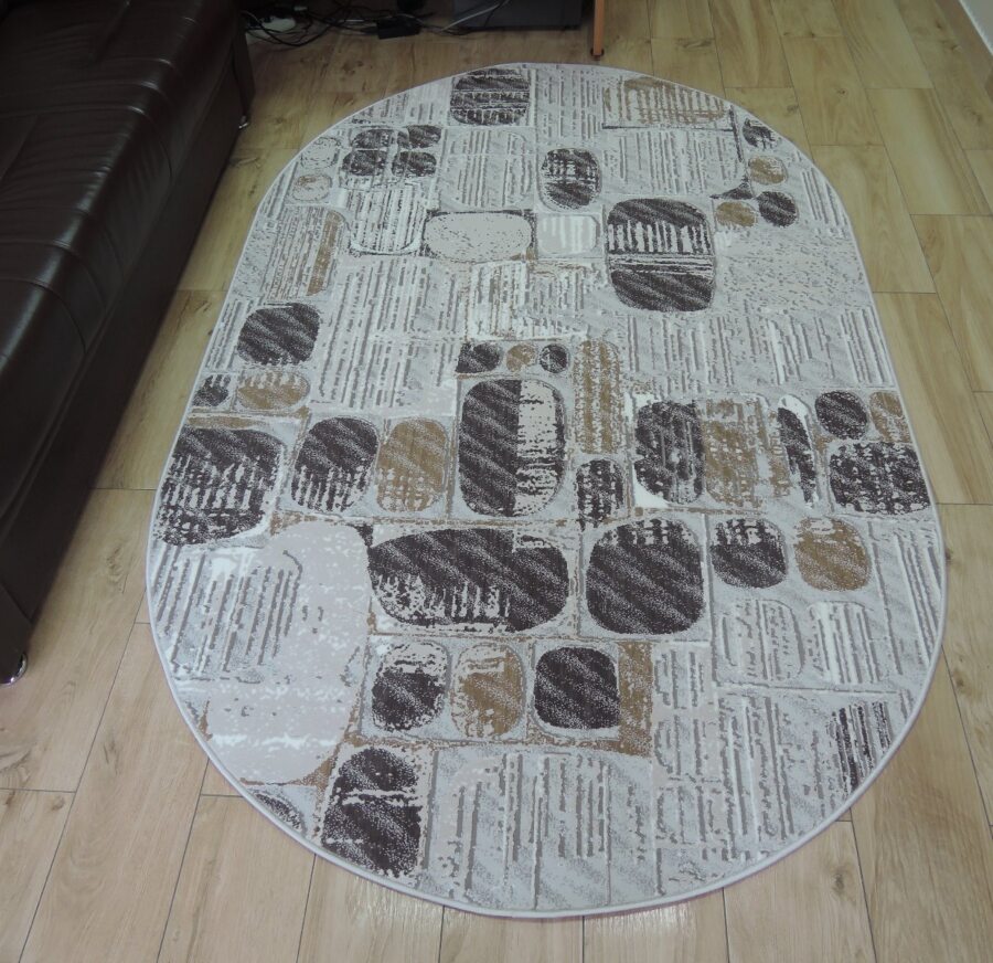 Овальный ковёр Armada  3405A_GREY_GREY, Турция