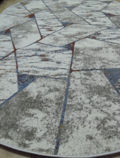 Овальный ковёр Selin  3122A_CREAM_CREAM, Турция