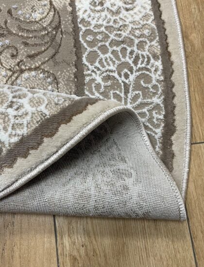 Круглый ковёр Palermo 01289C_CREAM_L_BEIGE, Турция