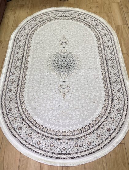 Овальный ковёр Irani lux 6924A_CREAM_CREAM, Турция