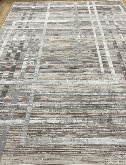 Прямоугольный ковёр Effero  A791AQ_L_GREEY_GREY, Турция