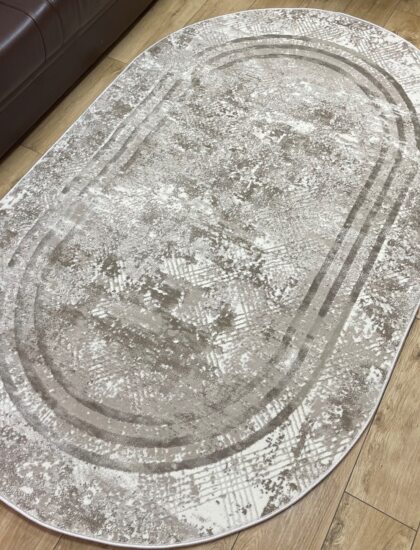 Овальный ковёр Atlas 3634A_VIZON_BEIGE, Турция