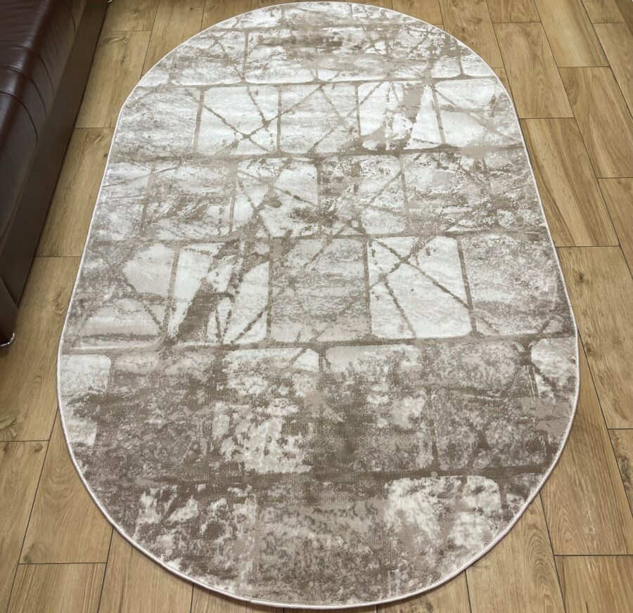 Овальный ковёр Atlas 3626A_VIZON_BEIGE, Турция