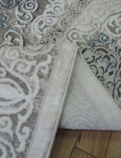 Квадратный ковёр Palmira 2538A_CREAM_BLUE, Турция