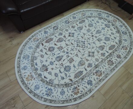 Овальный ковёр Selin  2887A_CREAM_CREAM, Турция