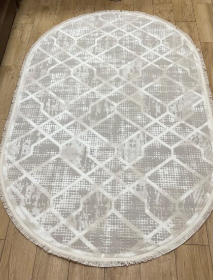 Овальный ковёр Palmira premium  4896A_CREAM_CREAM, Турция