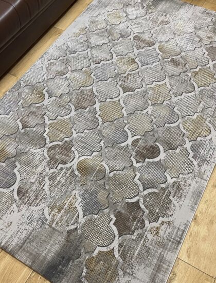 Ковёр рулон Panda  0YO75A_TILE_MUSTARD, Турция