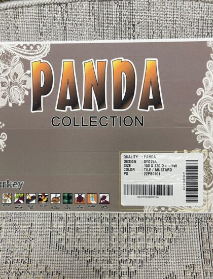 Овальный ковёр Panda  0YO75A_TILE_MUSTARD, Турция