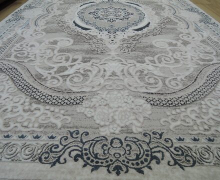 Квадратный ковёр Palmira 2539A_CREAM_BLUE, Турция