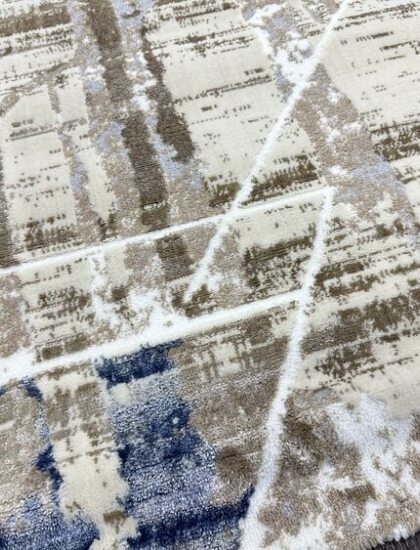 D067A_CREAM SHIRINK / BLUE FDY