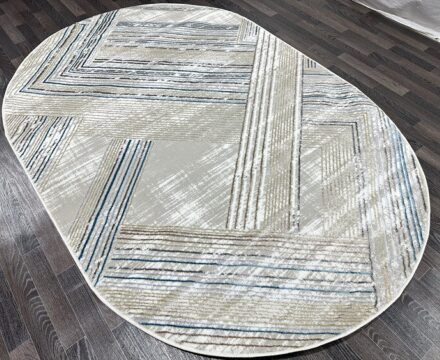 B048A_BLUE FDY / BEIGE SHRINK