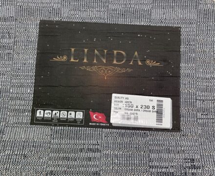 Овальный ковёр Linda  4267A_CREAM_CREAM, Турция