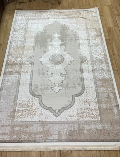 Прямоугольный ковёр Carina 4907A_CREAM_CREAM, Турция