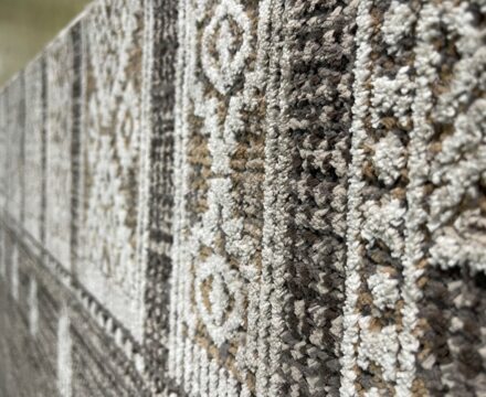 Прямоугольный ковёр Effero  A501BL_D_GREY_GREY, Турция