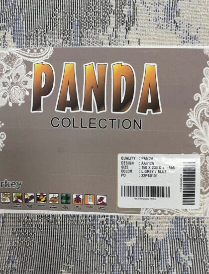 Ковёр рулон Panda  AA612A_L_GREY_BLUE, Турция