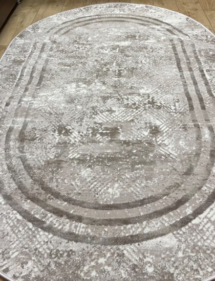 Овальный ковёр Atlas 3634A_VIZON_BEIGE, Турция