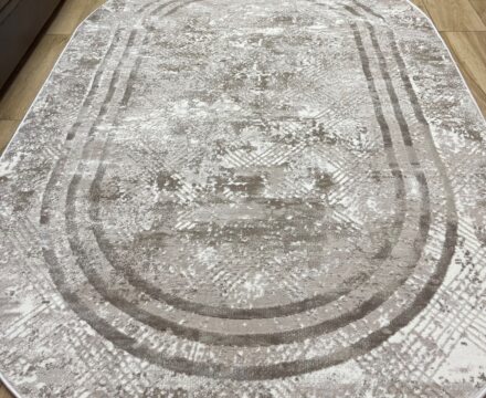 Овальный ковёр Atlas 3634A_VIZON_BEIGE, Турция