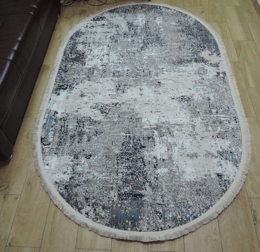 Круглый ковёр Palmira 2566A_CREAM_CREAM, Турция