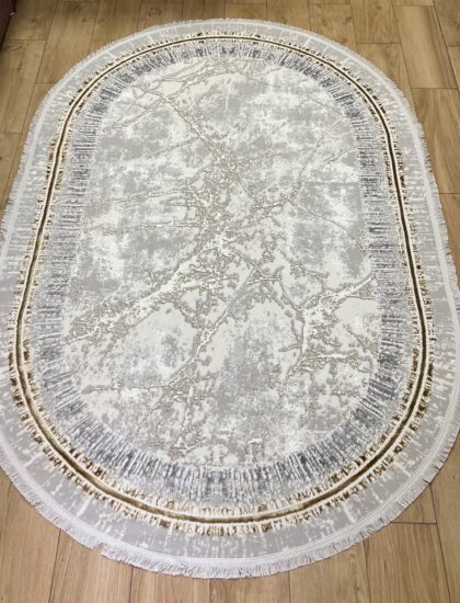 Овал ковёр Valentino + vigo 6025A_GOLD_GOLD, Турция
