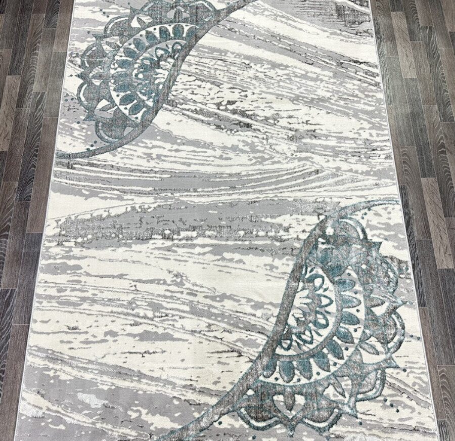 0921A_L.GREY / TURQUAZ