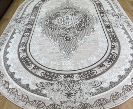 Овальный ковёр Armada 3570A_GREY_GREY, Турция