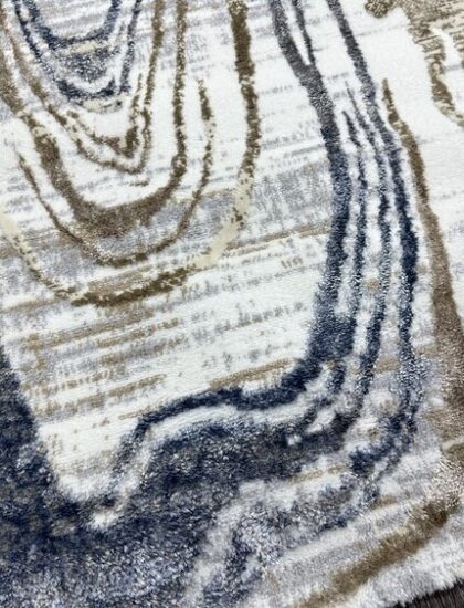 D065A_CREAM SHIRINK / BLUE FDY