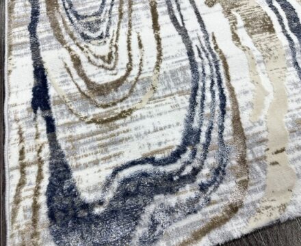 D065A_CREAM SHIRINK / BLUE FDY