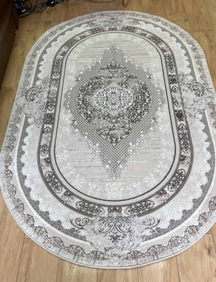 Овальный ковёр Armada 3570A_GREY_GREY, Турция