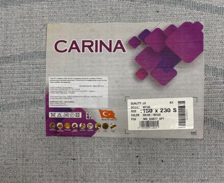 Овальный ковёр Carina 4914A_BEIGE_BEIGE, Турция