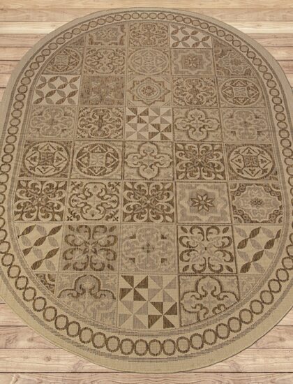 Овальный ковёр Флурлюкс (Сизаль) 51019_50111, Россия