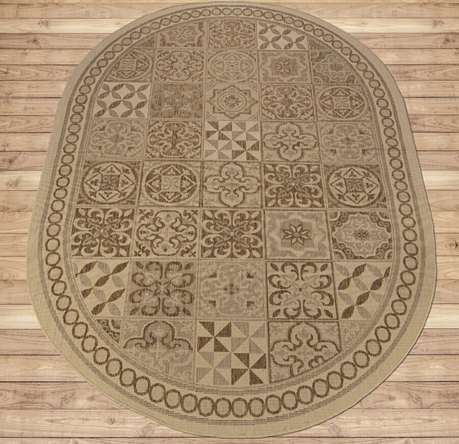 Овальный ковёр Флурлюкс (Сизаль) 51019_50111, Россия