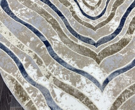 D066A_CREAM SHIRINK / BLUE FDY