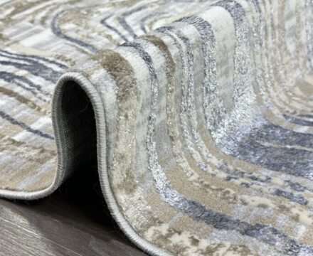 D065A_CREAM SHIRINK / BLUE FDY