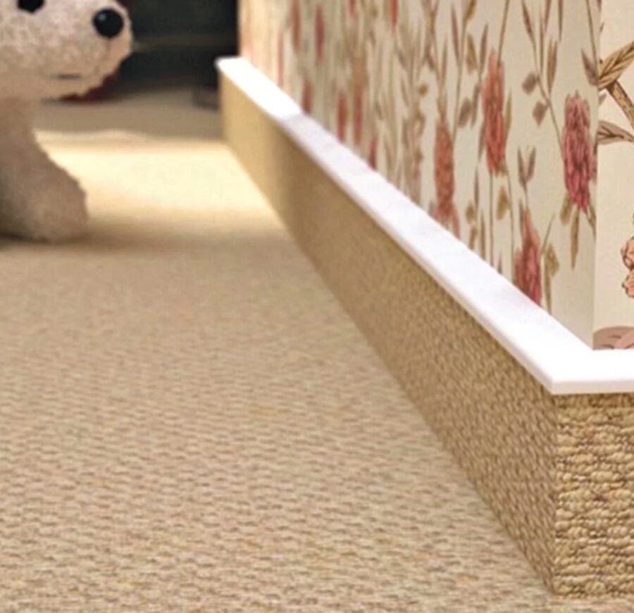 Изготовление коврового плинтуса