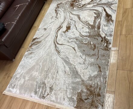 Прямоугольный ковёр Carina 5384A_BROWN_BROWN, Турция