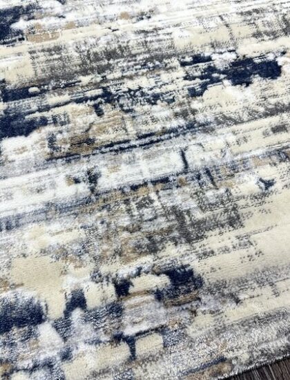 D060A_CREAM SHIRINK / BLUE FDY