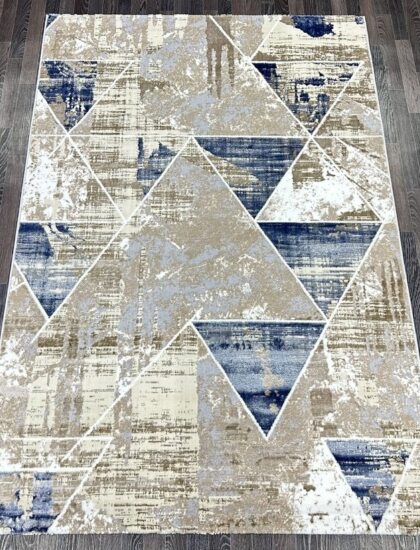 D067A_CREAM SHIRINK / BLUE FDY