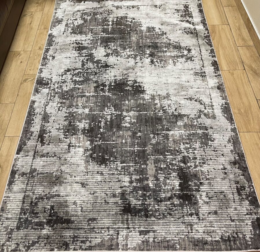 Прямоугольный ковёр Effero  A792AK_D_GREY_L_GREY, Турция