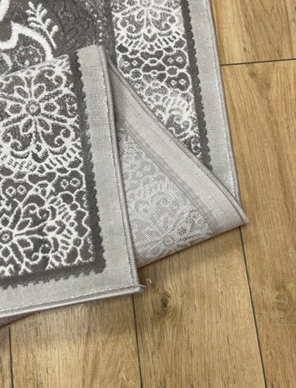 Квадратный ковёр Palermo 01289C_CREAM_L_GREY, Турция