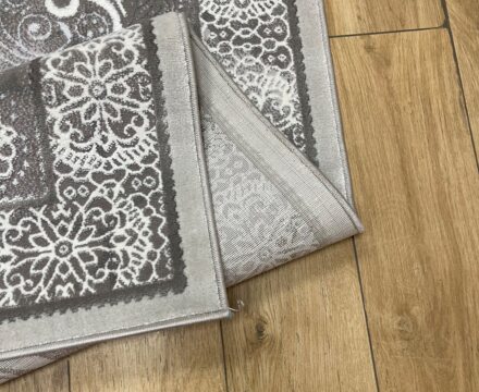 Квадратный ковёр Palermo 01289C_CREAM_L_GREY, Турция