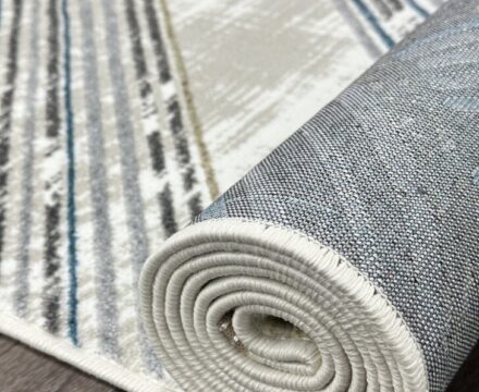 B048A_BLUE FDY / BEIGE SHRINK