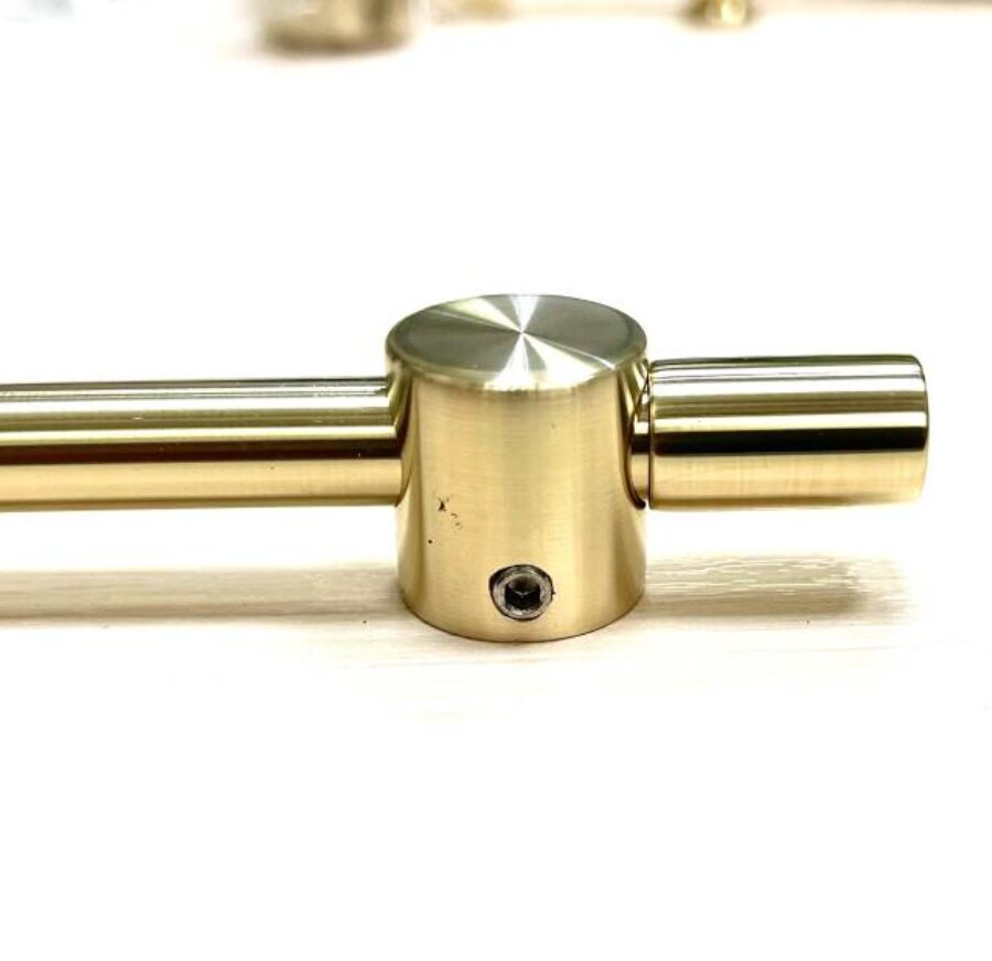 Длина 1,3 м. Ковродержатель из латуни L016 Пруток 12 мм