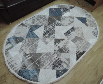 Овальный ковёр Palmira 2491B_CREAM_CREAM, Турция