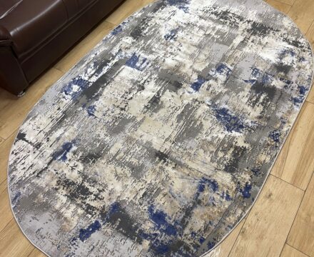 Овальный ковёр Panda  AA612A_L_GREY_BLUE, Турция