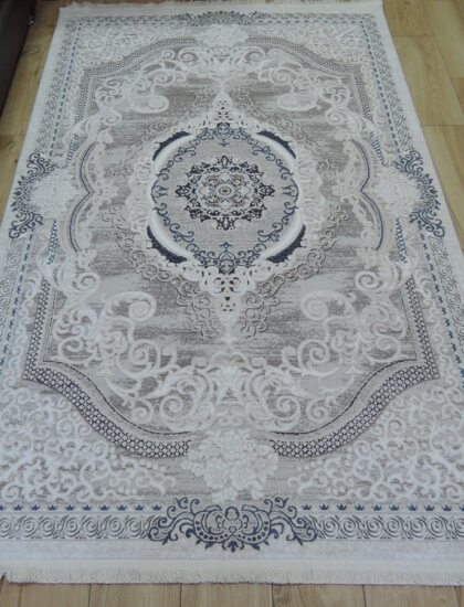 Квадратный ковёр Palmira 2539A_CREAM_BLUE, Турция