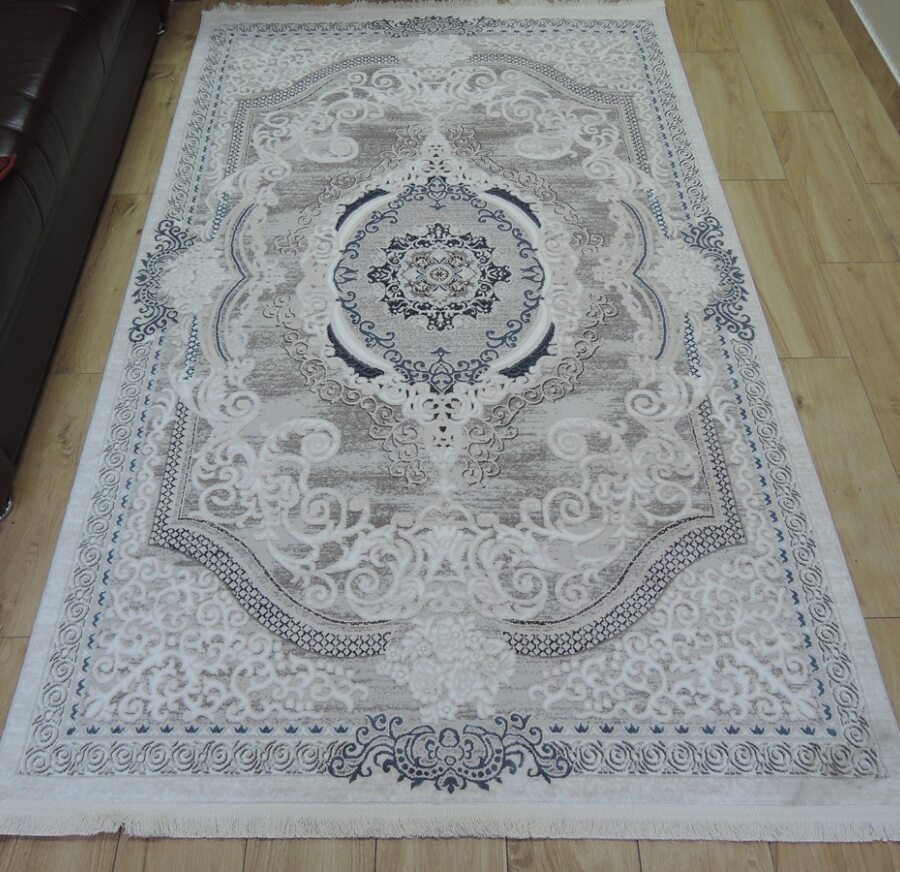 Квадратный ковёр Palmira 2539A_CREAM_BLUE, Турция